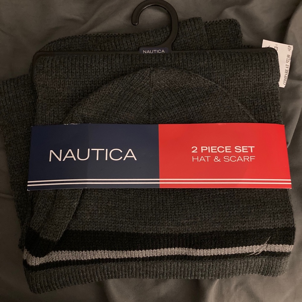 Nautica hat and scarf new